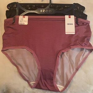 IZOD 3 pack micro brief panties